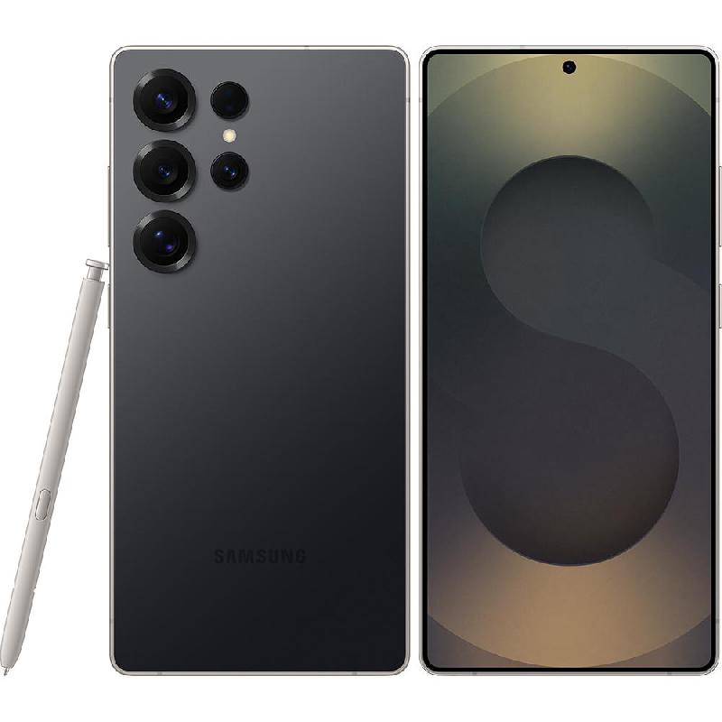 سامسونج جالاكسي اس 25 الترا، 5 جي، 256 جيجا، أسود تيتانيوم